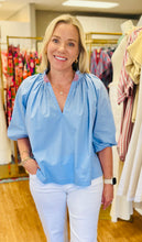 The Camille Top (Blue)