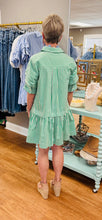 The Edna Dress (Green Stripe) *30%off w/code: SUMMER