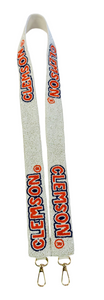 Clemson Beaded Bag Strap