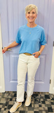 The Raglan Sleeve Tee by Lilla P (Malibu)