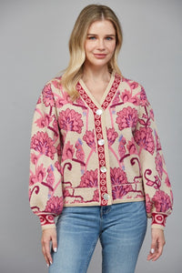 The Casey Cardigan (Pink Mix)
