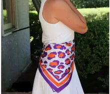 The Roar Purple & Orange Scarf  (Large)