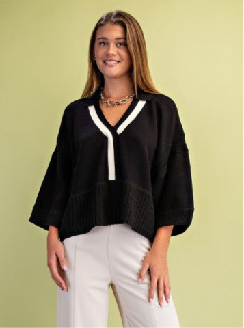 The Alexa Sweater (Black)