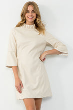 THML Marcie Leather Dress (Cream) *Final Sale