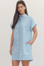 The Brinson Dress (Chambray Blue)