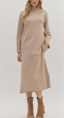 The Emma Dress (Sand)