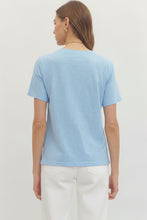 The Spencer Top (Light Blue)