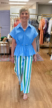 The Reagan Pant (Green/Blue)