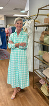 The Harper Blue Check Dress by Garland*30%off