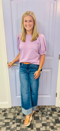 The Wyatt Top (Lavendar)