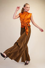 The Rolland Pant (Brown & Camel Stripe)