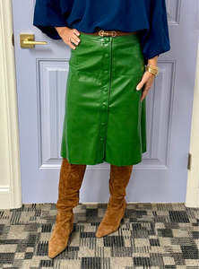 The Francie Skirt (Kelly Green)