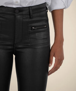 The Kelsey w/ Pkt Zipper by KUT (Black)