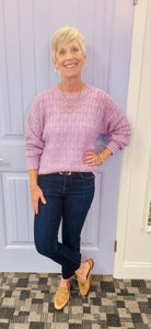 The Kara Sweater (Violet)