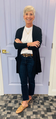 The Rose Cardigan (Black)