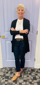 The Rose Cardigan (Black)