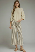 The Lyla Pant (Black & Cream)