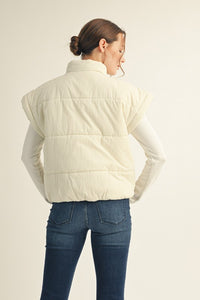 The Marilyn Vest (Ivory)