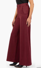 The Meg Wide Leg Trouser (Wine)