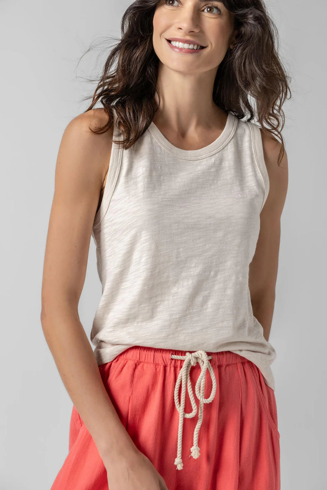 Back Seam Tank by Lilla P (Canvas)