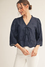 The Judith Top (Navy)