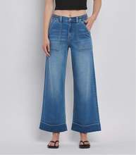 The Kris Wide Leg Cuffed Jean