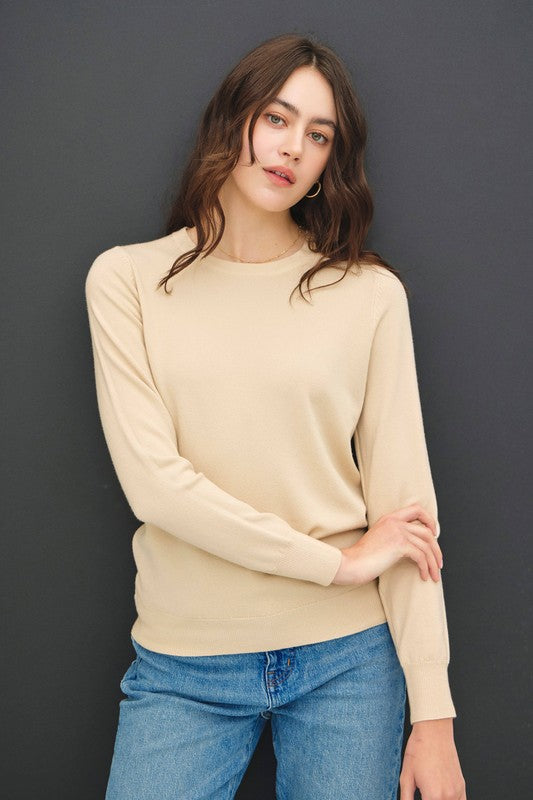 The James Sweater (Oatmeal)
