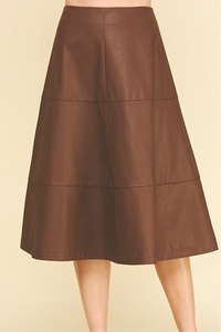 The Chesney Skirt (Brown)