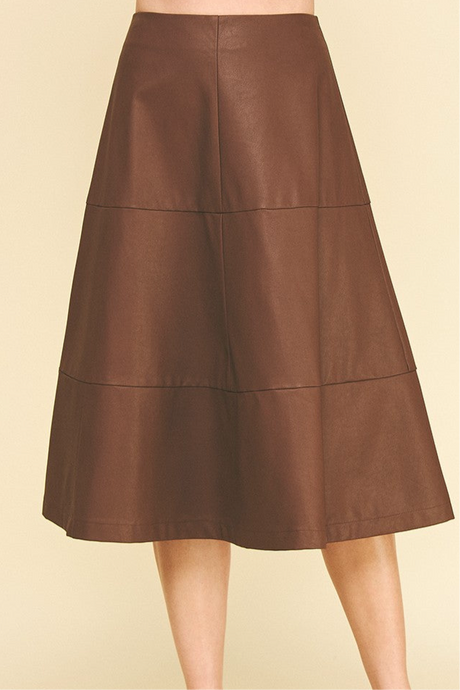 The Chesney Skirt (Brown)