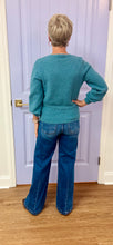 The Lydia Wrap Sweater (Teal)