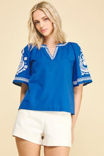 The Celestine Top (Royal Blue)