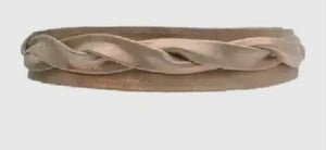 Metallic Rose Shimmer Gold Wrap Belt (Midi size-slightly thinner than regular wrap belt)