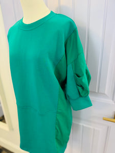The Andrea Dress (Kelly Green)