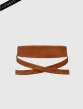 Cognac Wrap Belt (Midi size-slightly thinner than regular wrap belt)