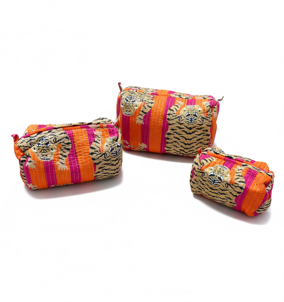 Tiger Cosmetic Case (Multi Sizes)