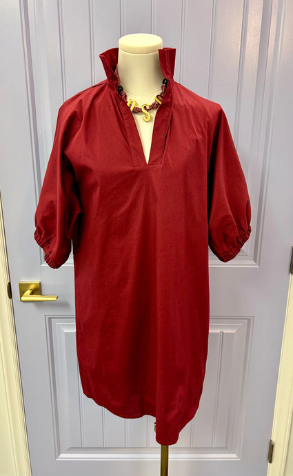 The Brooks  Dress (Garnet)