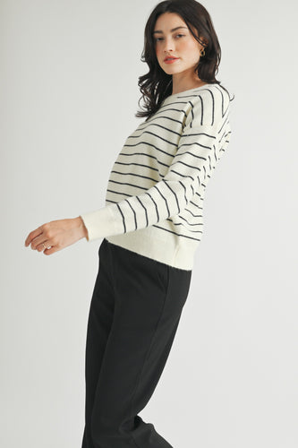 Gloria Dazzle Stripe Sweater