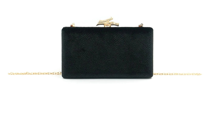 The Serena Clutch (Black)
