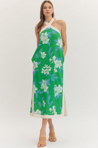 The Caroline Dress (Green) Crescent and Main The Caroline Dress (Green) Crescent and Main