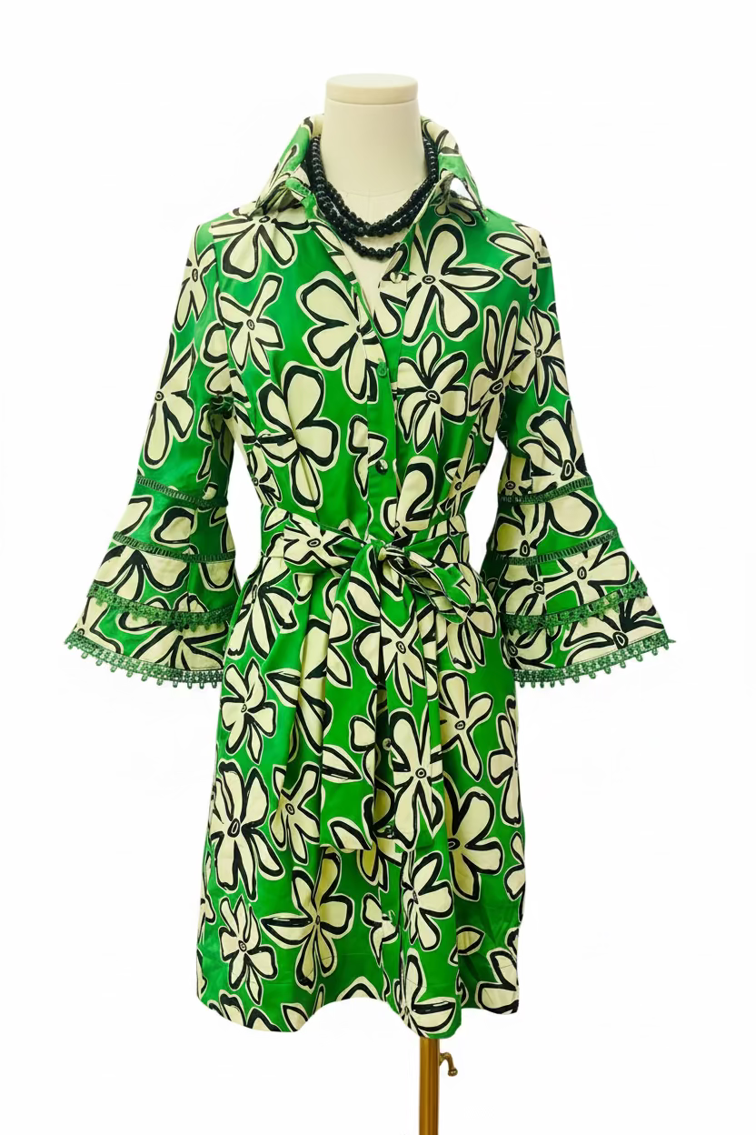 why is joy's dress green Joy Dress