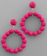 Daphne Wrapped Circle Earrings