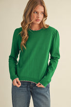 The Edie Sweater (Kelly Green)