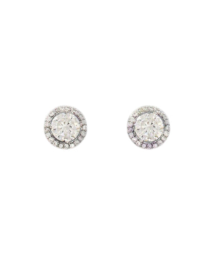 The Diamond Stud Earring (Silver)