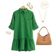 The Paola Dress (Kelly Green)*Final Sale