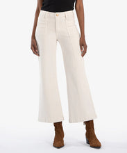 Meg Wide Leg Jean w/ Double Pockets by KUT from the Kloth (Ecru)