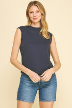 The Connor Top (Navy)