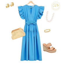 The Nora Dress (Azure Blue)