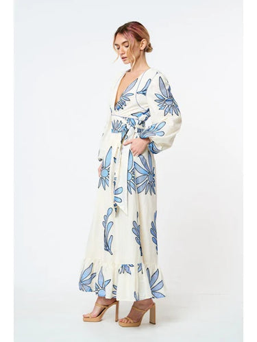 Gabriella Wrap Maxi Dress