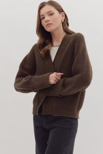 The Jordan Cardigan (Brown)