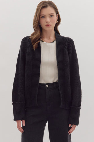 The Jordan Cardigan (Black)